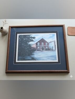 James D. Werline Signed & Numbered Limited Edition Print - Framed Americana